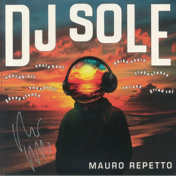 Лицевая сторона обложки — Mauro REPETTO — DJ Sole