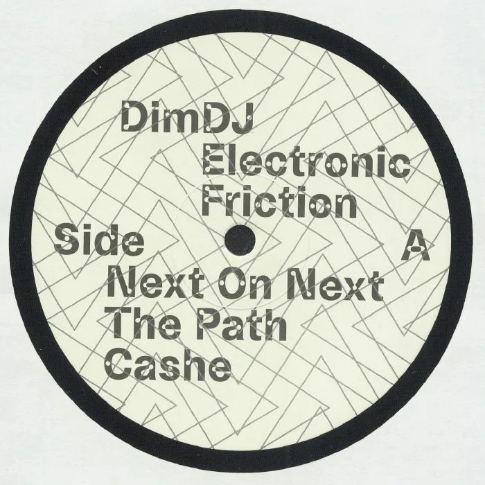 Лицевая сторона обложки — DIMDJ — Electronic Friction