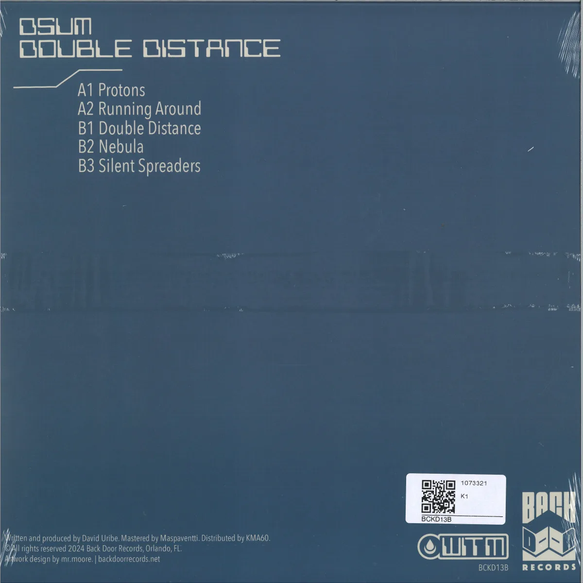 Back cover — Dsum — Double Distance EP