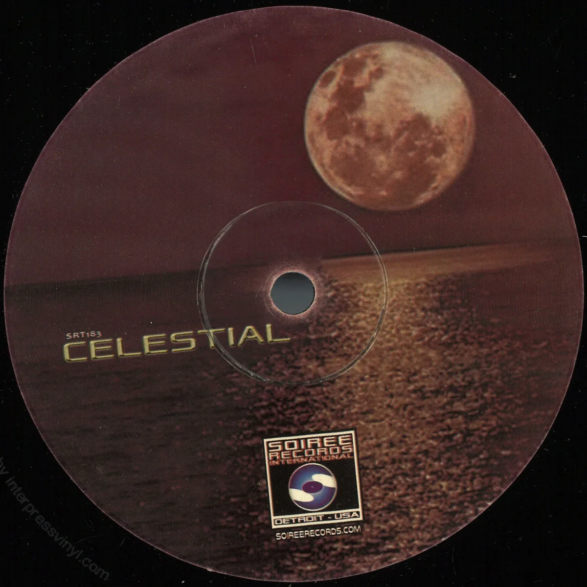 Лицевая сторона обложки — Various — Celestial