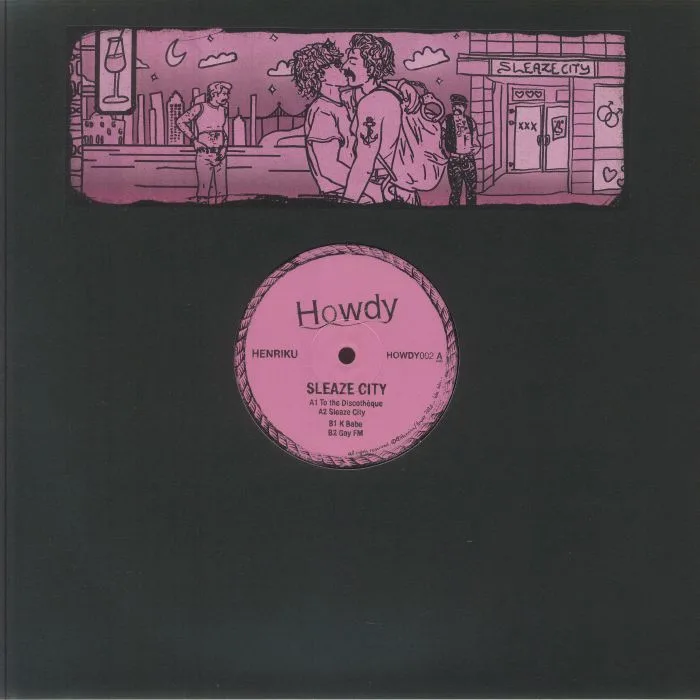 Лицевая сторона обложки — HENRIKU — Sleaze City