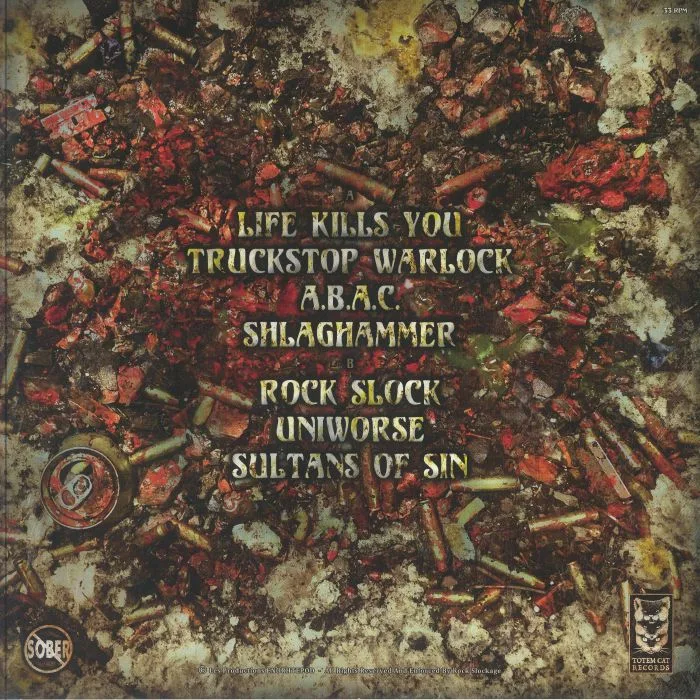 Обратная сторона обложки — DOPETHRONE — Broke Sabbath