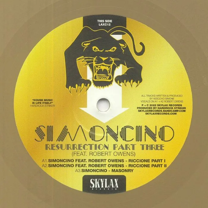 Front cover — SIMONCINO — Resurrection Part 3