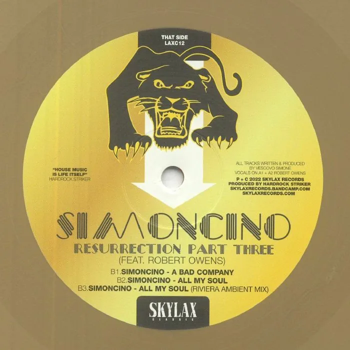 Back cover — SIMONCINO — Resurrection Part 3