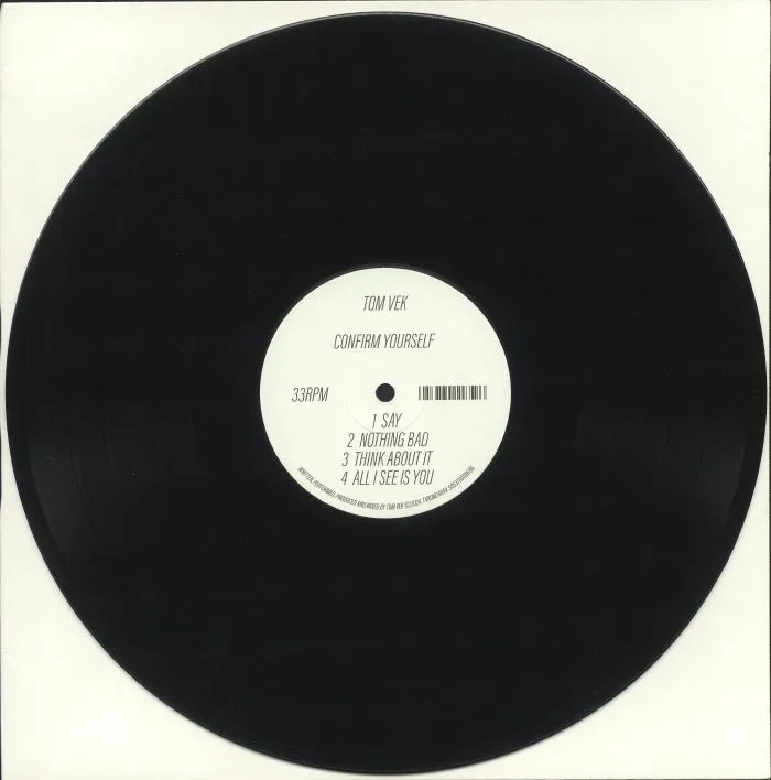 Back cover — Tom VEK — Confirm Yourself