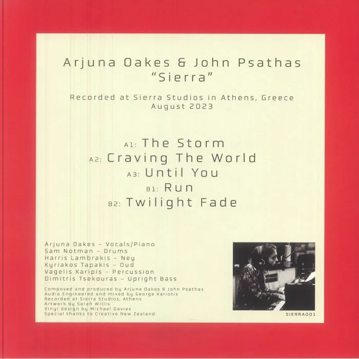 Back cover — Arjuna OAKES / JOHN PSATHAS — Sierra