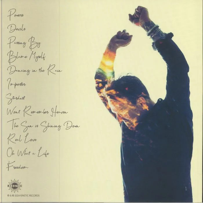 Back cover — Vince FREEMAN — Scars Ghosts & Glory