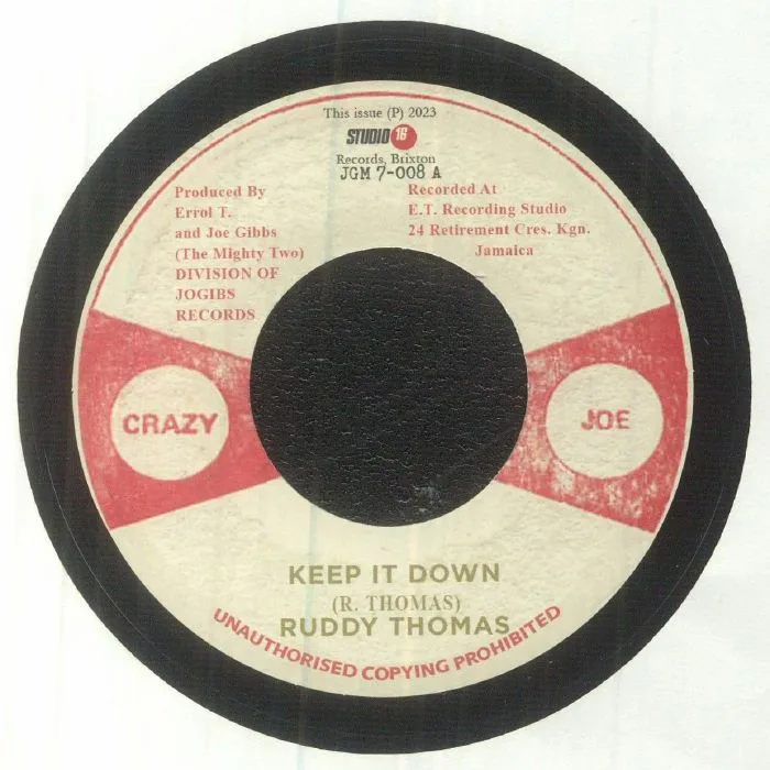 Ruddy THOMAS — Keep It Down (reissue)
