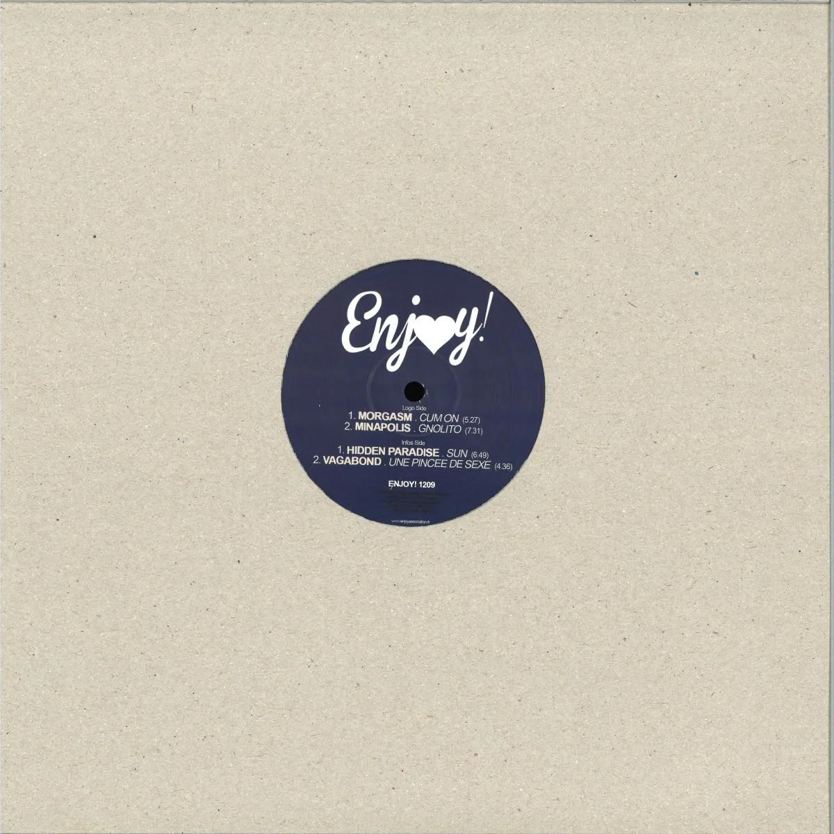 Обратная сторона обложки — Various — Sampler Dark Blue