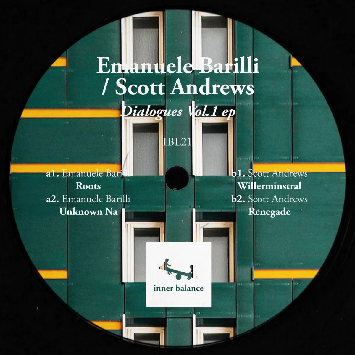 Front cover — Emanuele Barilli / Scott Andrews — Dialogues Vol.1 EP