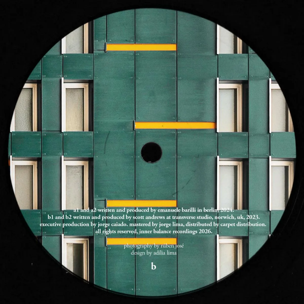 Back cover — Emanuele Barilli / Scott Andrews — Dialogues Vol.1 EP