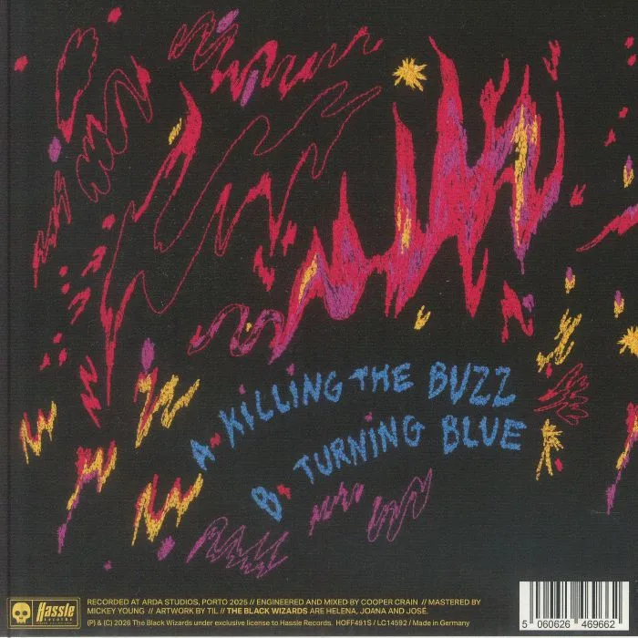 Обратная сторона обложки — The BLACK WIZARDS — Killing The Buzz