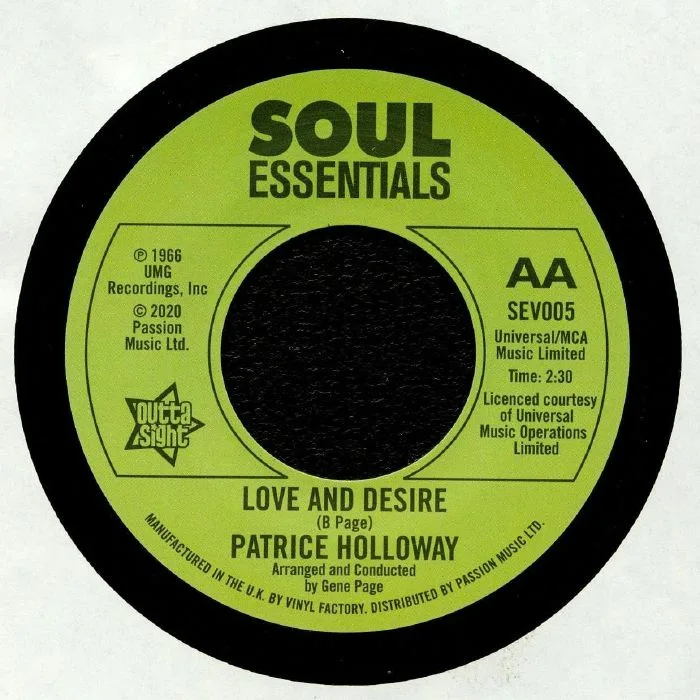 Обратная сторона обложки — Patrice HOLLOWAY — Stolen Hours