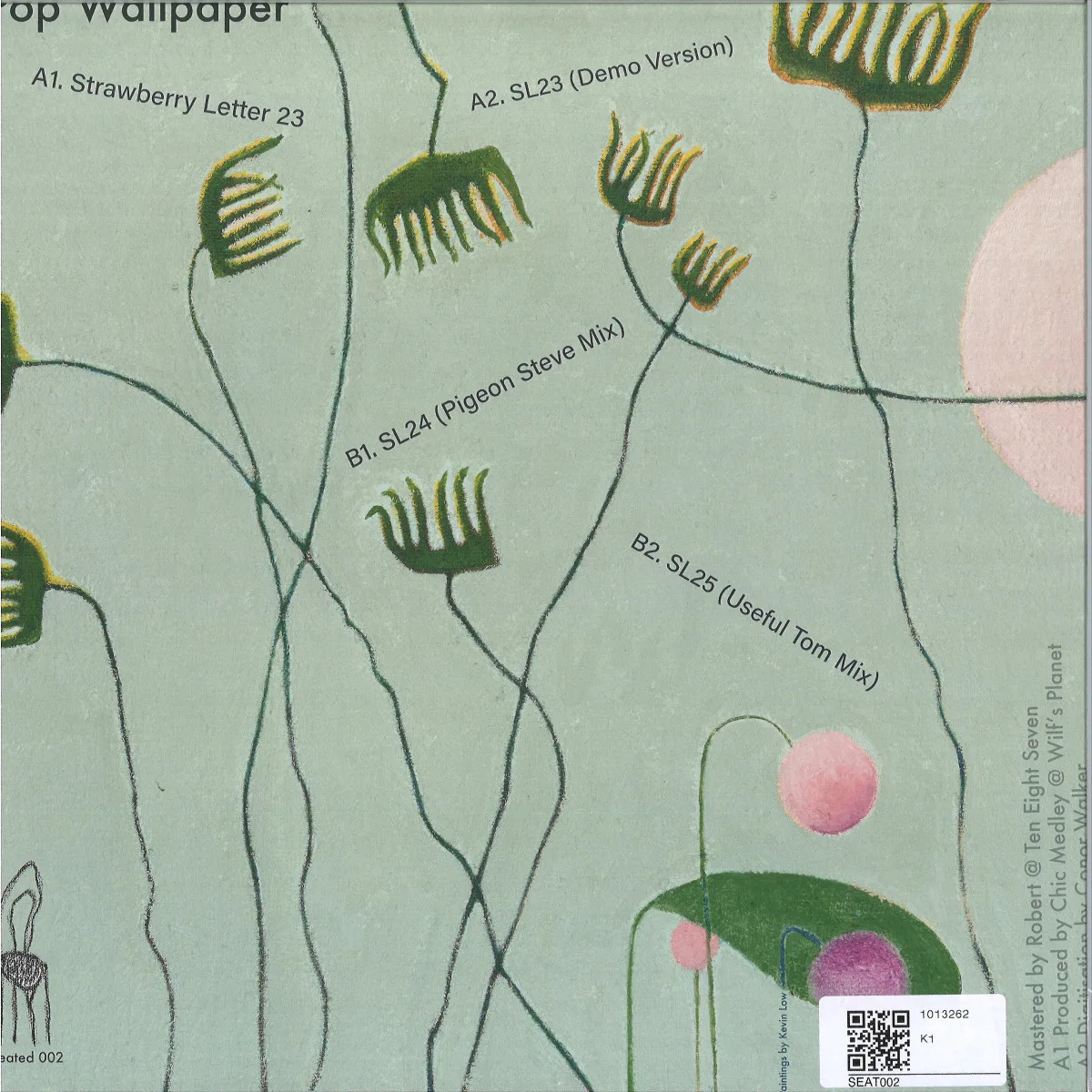 Back cover — Pop Wallpaper — Strawberry Letter 23
