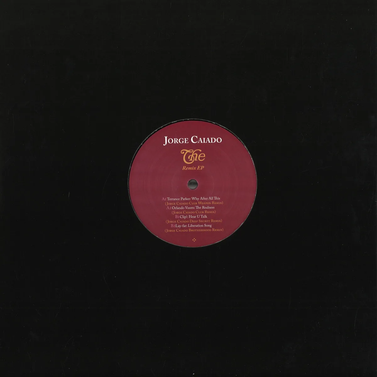 Back cover — Jorge Caiado — The Remix Ep
