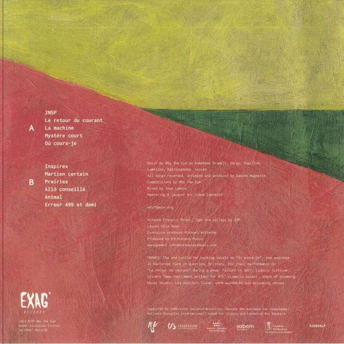 Back cover — WHY THE EYE — Inspirex