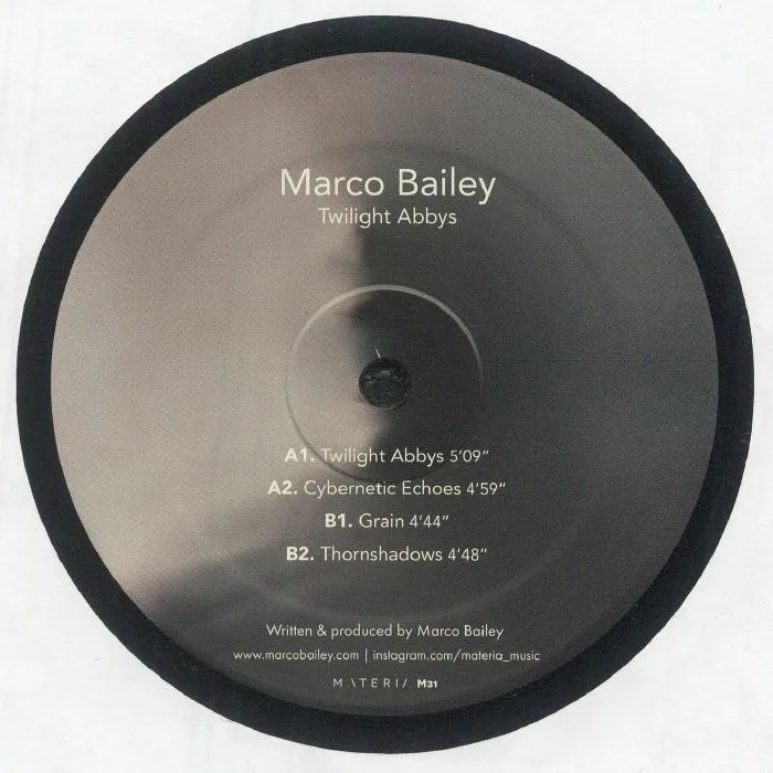 Back cover — Marco BAILEY — Twilight Abbys