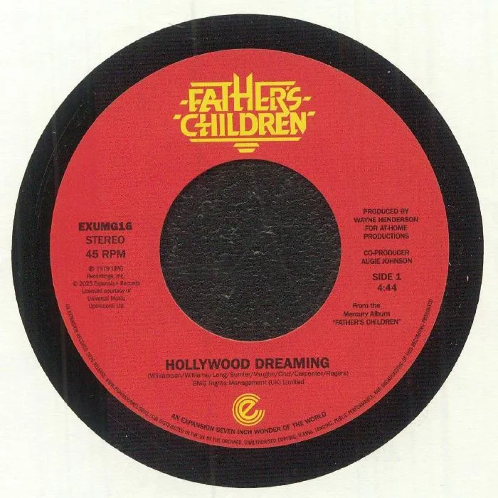 Лицевая сторона обложки — FATHER'S CHILDREN — Hollywood Dreaming