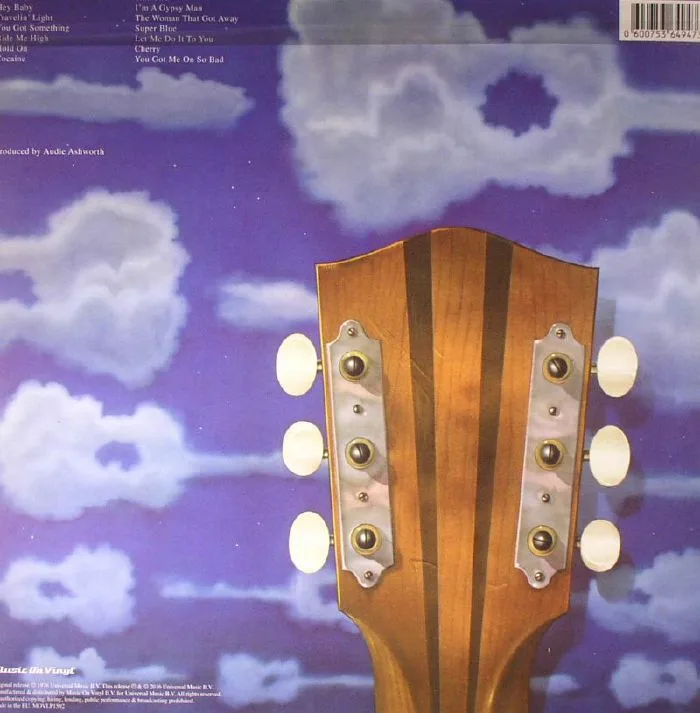Back cover — JJ CALE — Troubadour