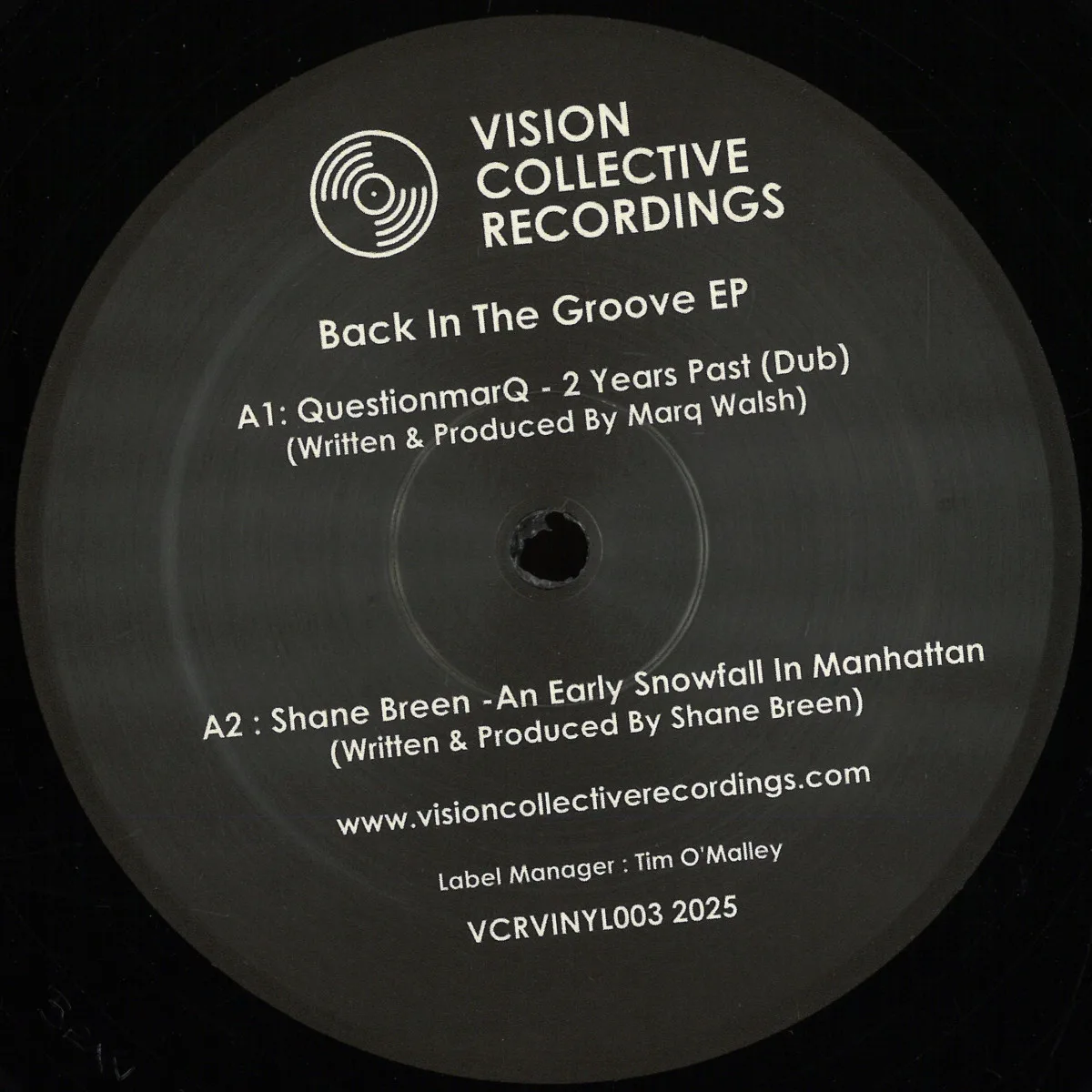 Front cover — Various — Back In The Groove EP