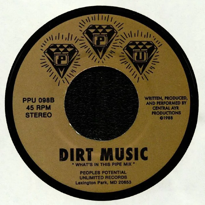 Back cover — CENTRAL AYR PRODUCTIONS — Dirt Music