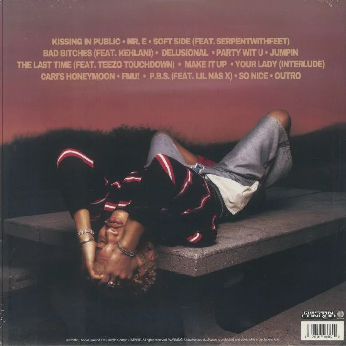 Back cover — Destin CONRAD — Love On Digital