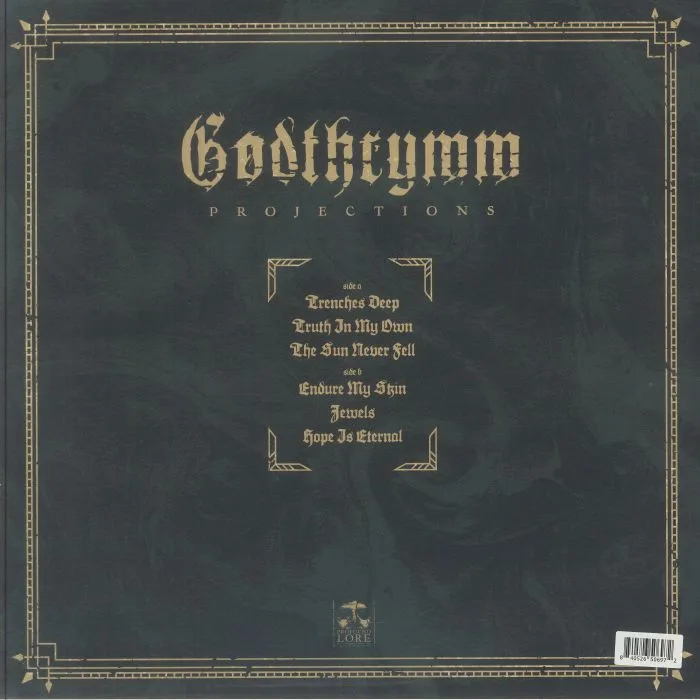 Обратная сторона обложки — GODTHRYMM — Projections