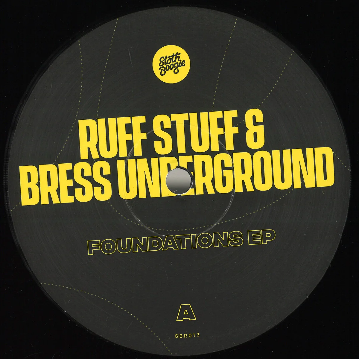 Лицевая сторона обложки — Ruff Stuff&Bress Underground — Foundations EP