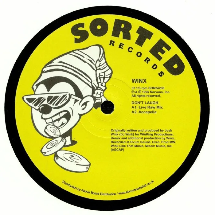 Front cover — WINX — Don't Laugh (reissue)