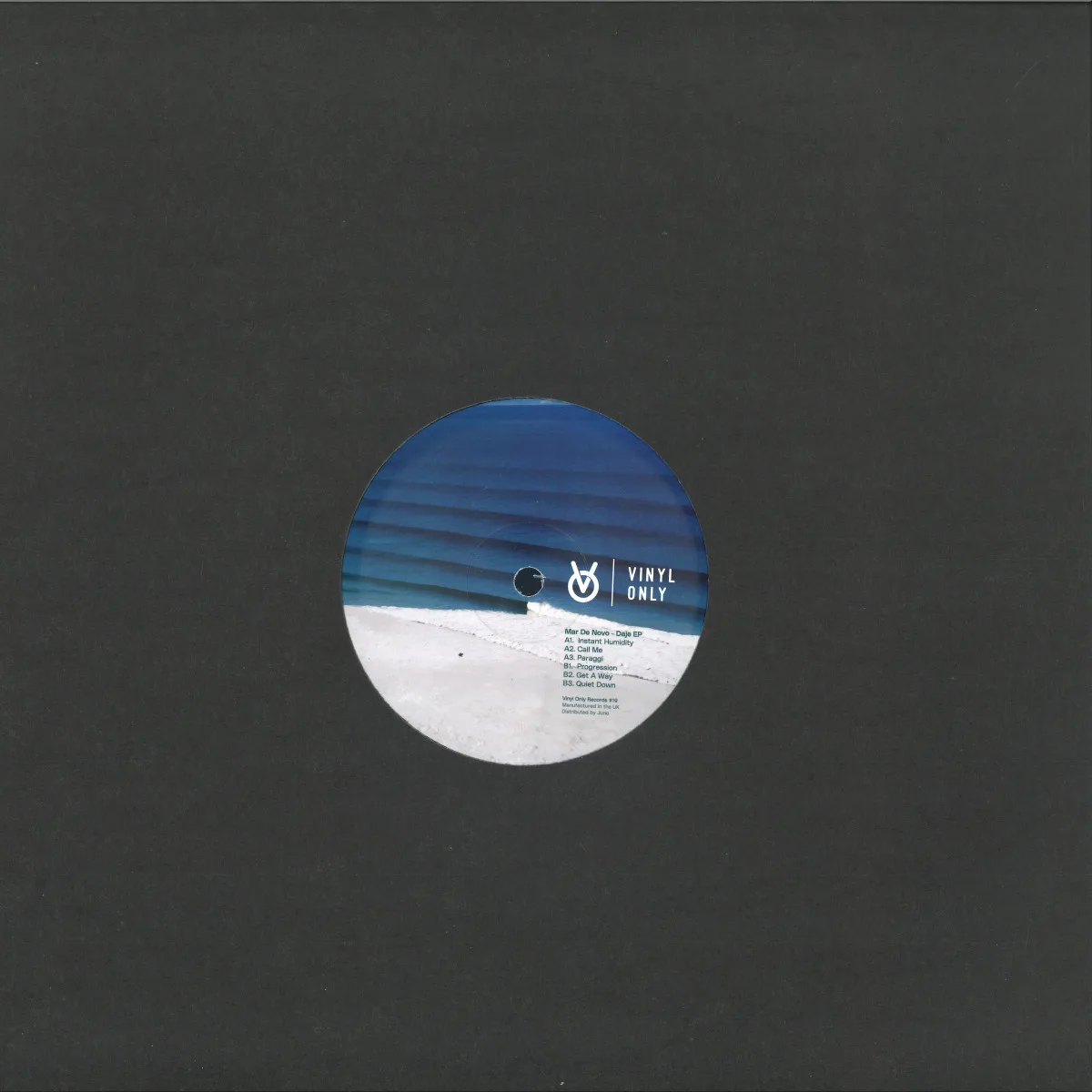 Back cover — Mar De Novo — Daje EP