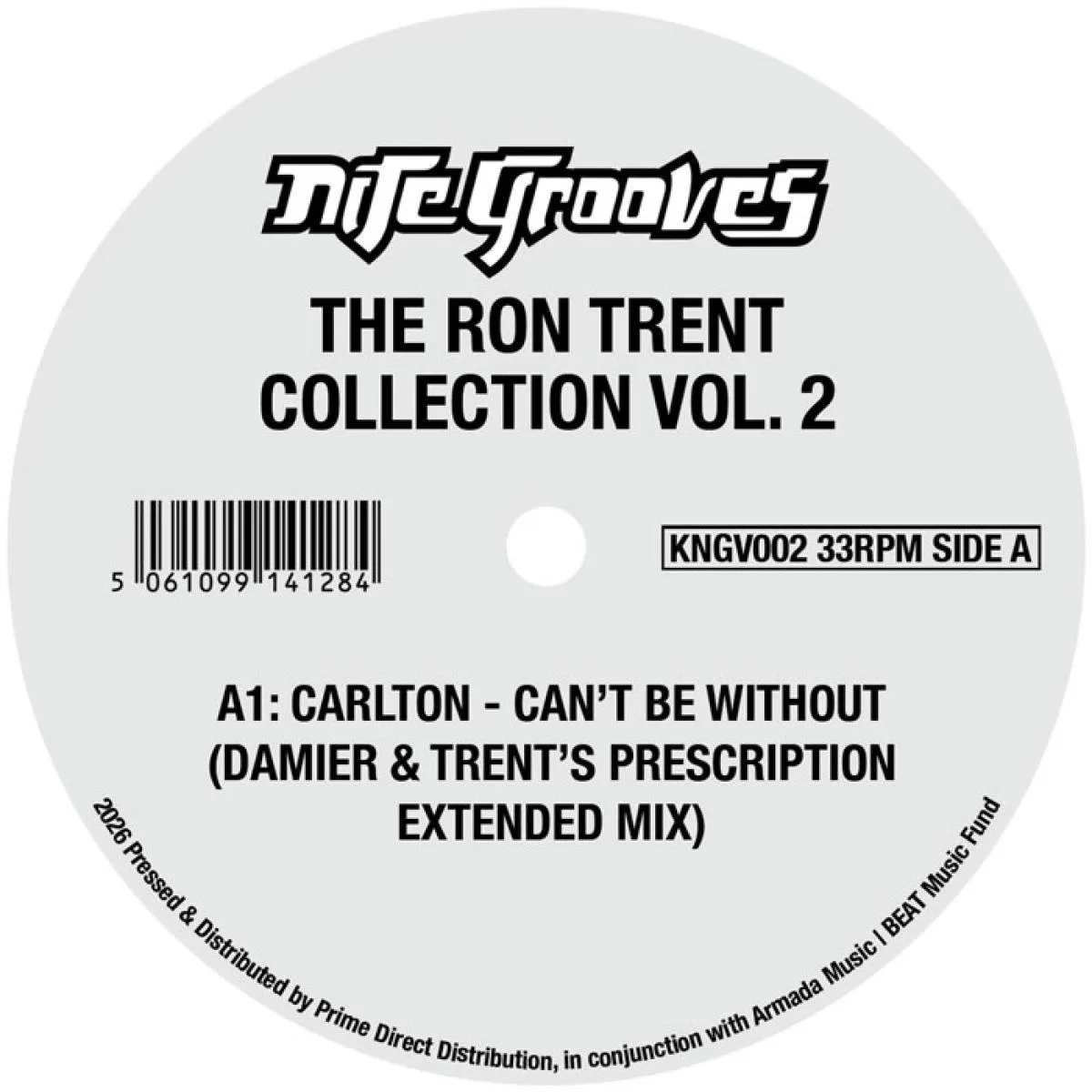 Лицевая сторона обложки — Various — The Ron Trent Collection Vol.2