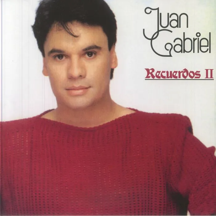 Лицевая сторона обложки — Juan GABRIEL — Recuerdos II (reissue)