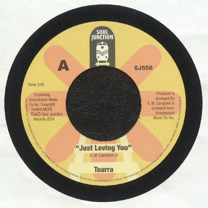 Front cover — TEARRA — Just Loving You
