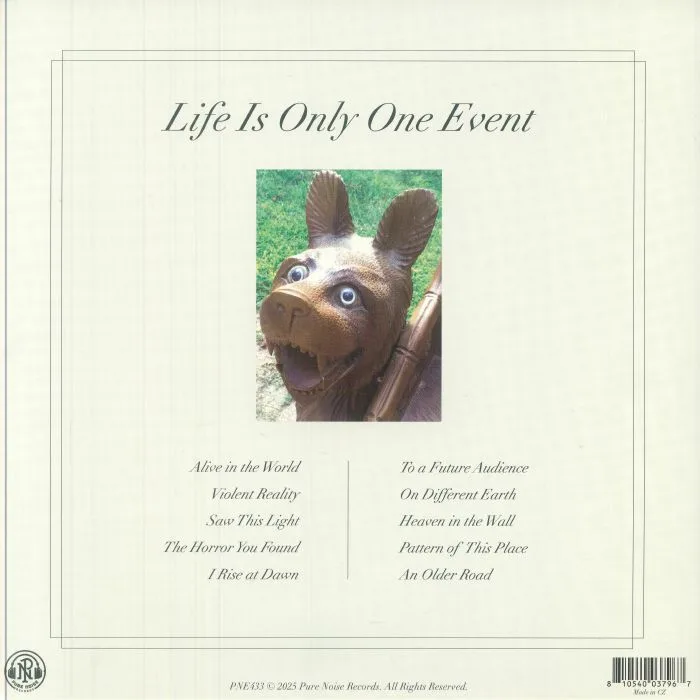 Back cover — CLOUD NOTHINGS — Life Is Only One Event (reissue)