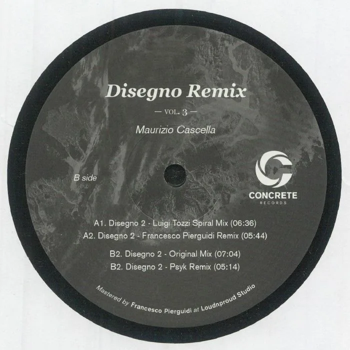 Обратная сторона обложки — Maurizio CASCELLA — Disegno Remix Vol 3