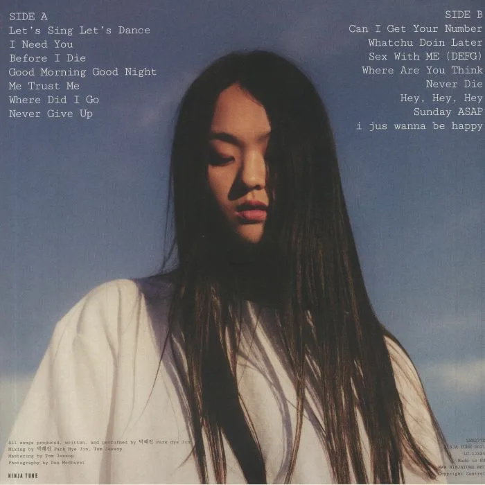 Обратная сторона обложки — Hye Jin PARK — Before I Die (Deluxe Edition)