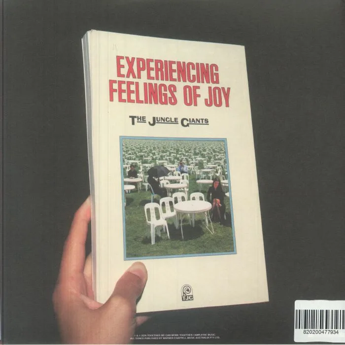 Back cover — The JUNGLE GIANTS — Experiencing Feelings Of Joy
