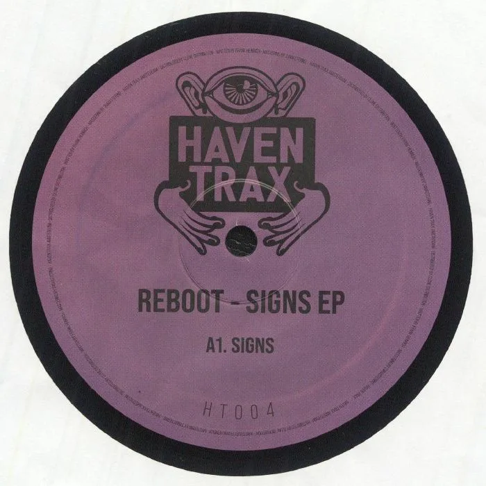 Front cover — REBOOT — Signs EP