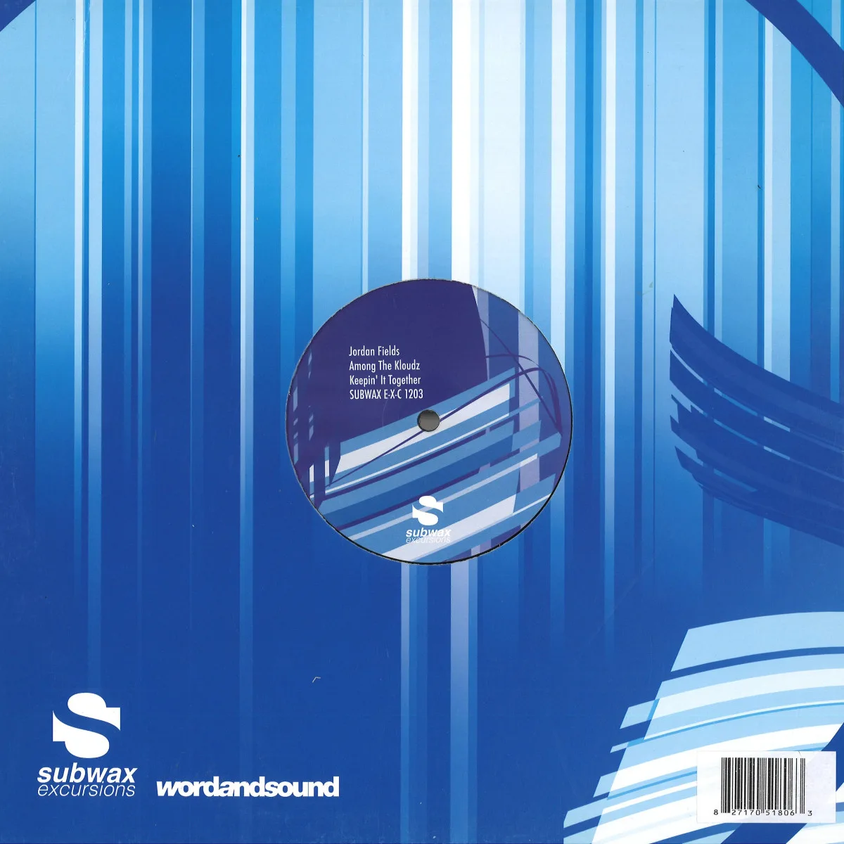 Back cover — Jordan Fields — Among The Kloudz
