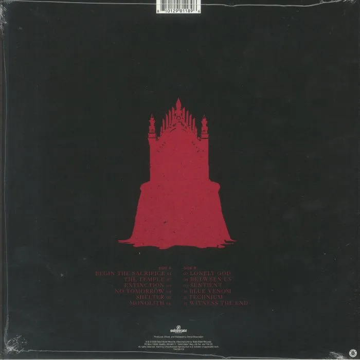 Обратная сторона обложки — FIT FOR A KING — Lonely God