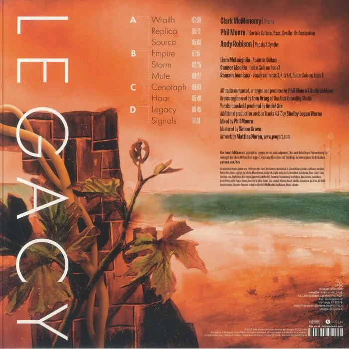 Back cover — IHLO — Legacy