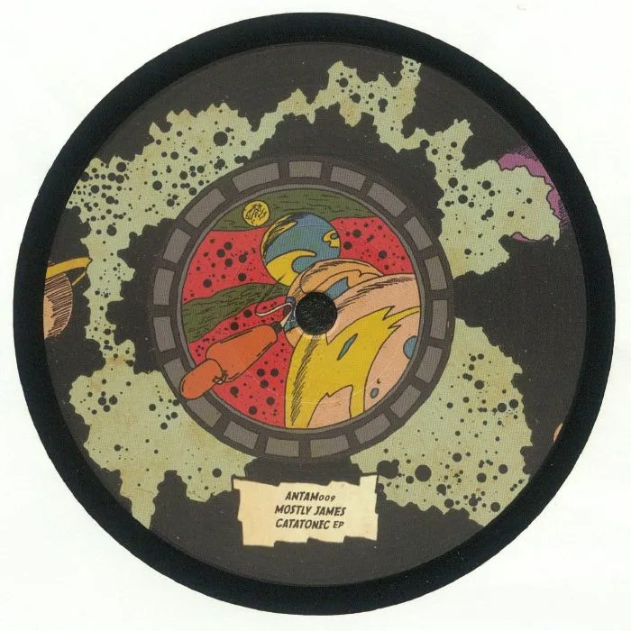 Front cover — MOSTLY JAMES — Catatonic EP