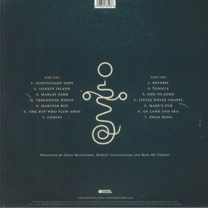 Back cover — AMBLE — Reverie