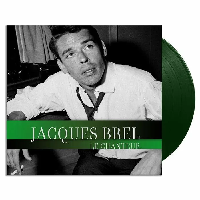 Лицевая сторона обложки — Jacques BREL — Le Chanteur