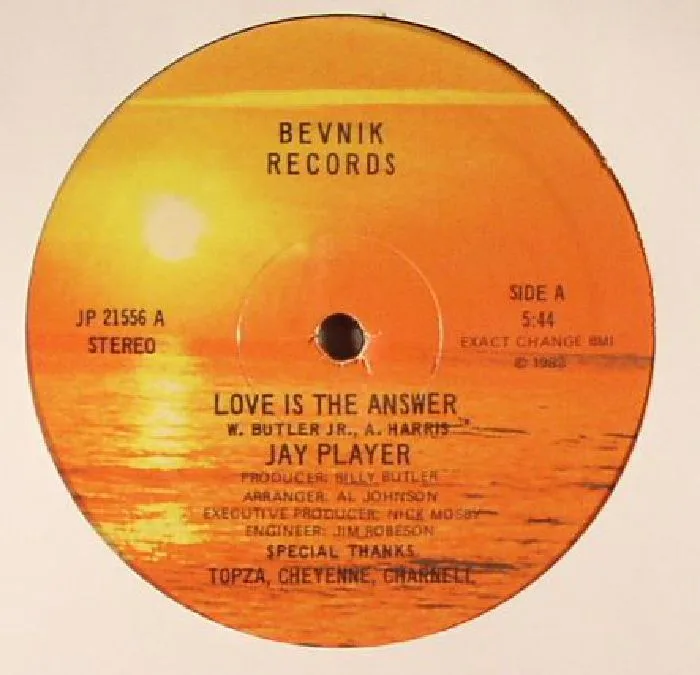 Jay PLAYER — Love Is The Answer
