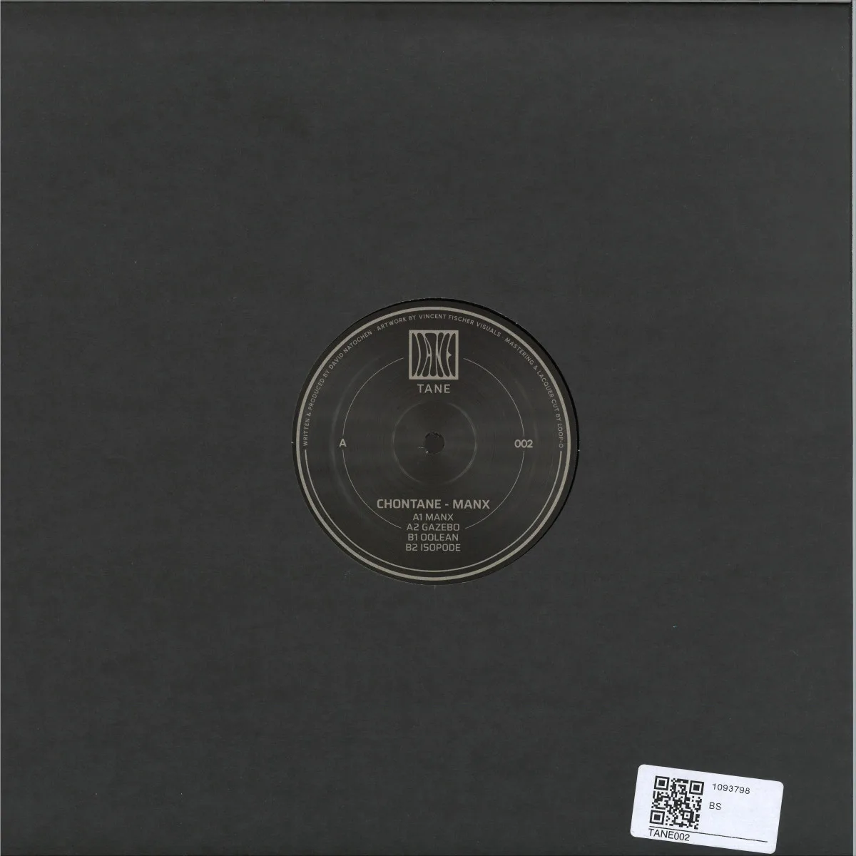 Back cover — Chontane — Manx