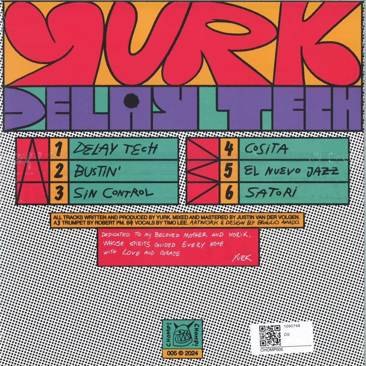 Обратная сторона обложки — Yurk — Delay Tech