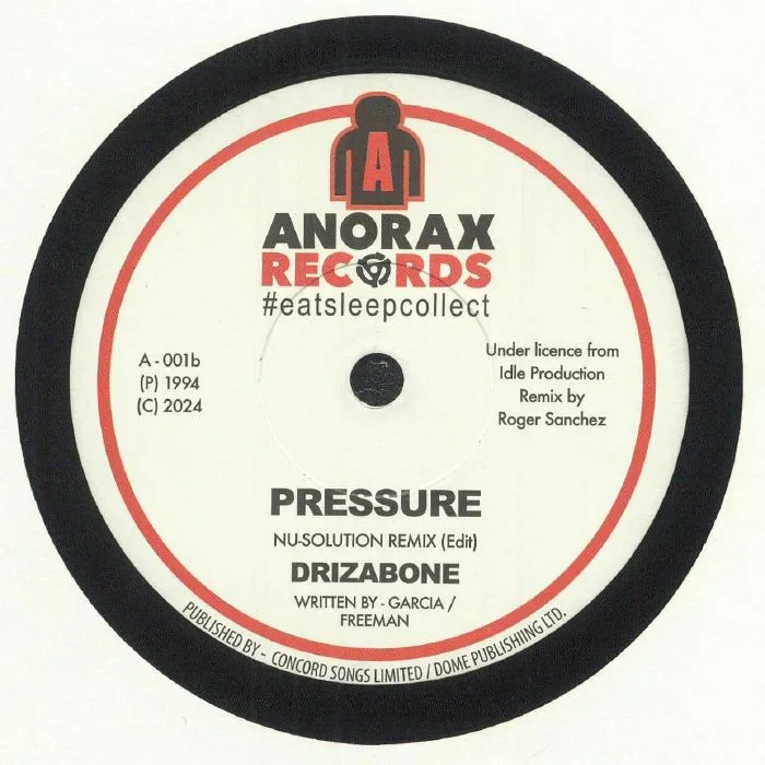 Обратная сторона обложки — Drizabone — Pressure