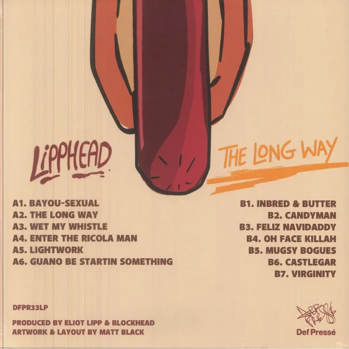 Обратная сторона обложки — LIPPHEAD — The Long Way