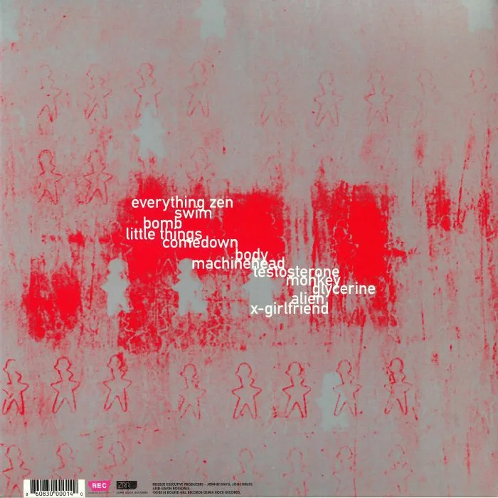 Back cover — BUSH — Sixteen Stone: 20th Anniversary (remastered)